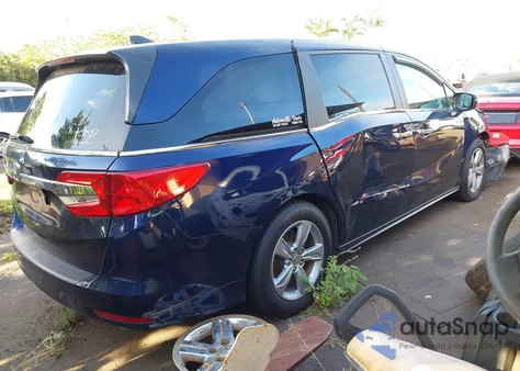 2018 Honda Odyssey Ex z USA, uszkodzony, nr VIN 5FNRL6H58JB048835